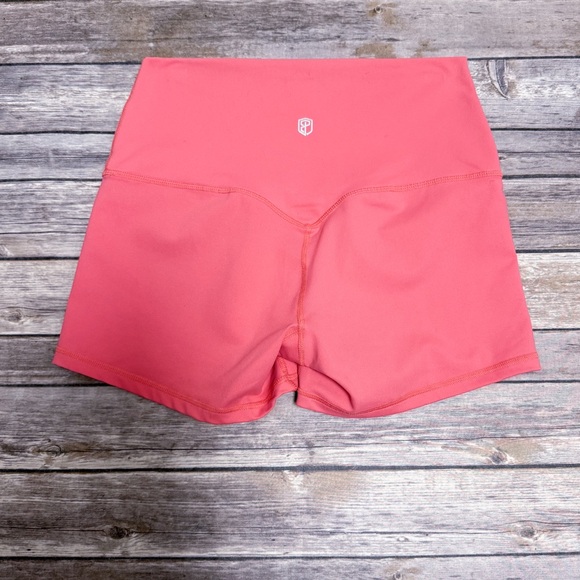 Born Primitive Pink New Height Original Booty Hi Rise Shorts Medium 3.5 Inseam - Picture 3 of 6